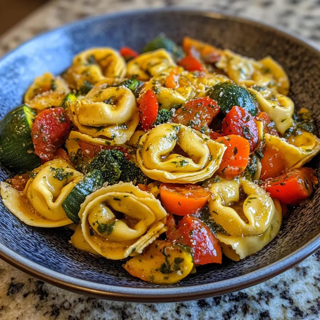 Tortellini with Summer Veggies