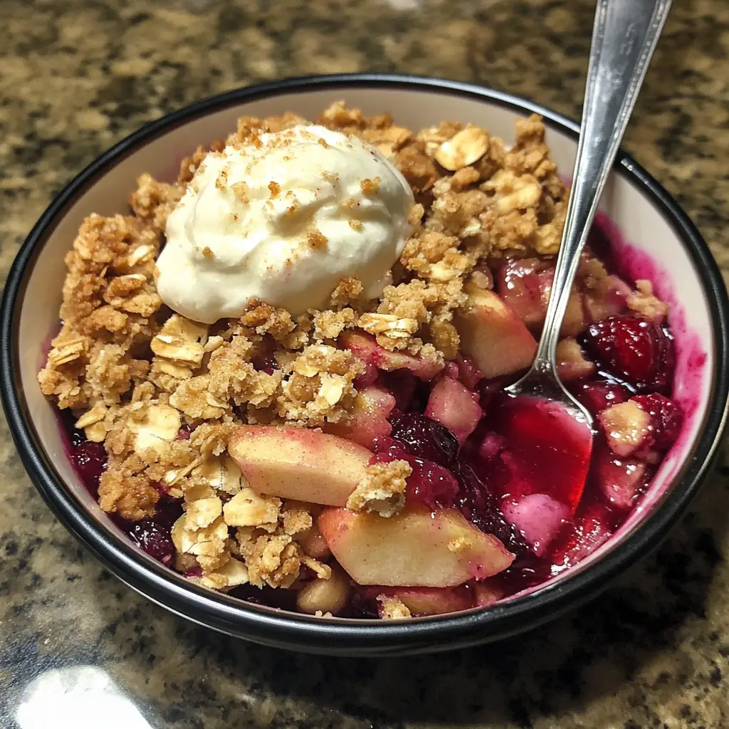 Cranberry Apple Crisp