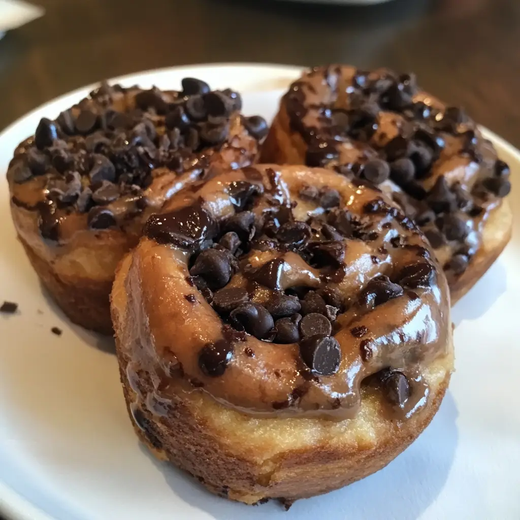 Chocolate Chip Cruffins