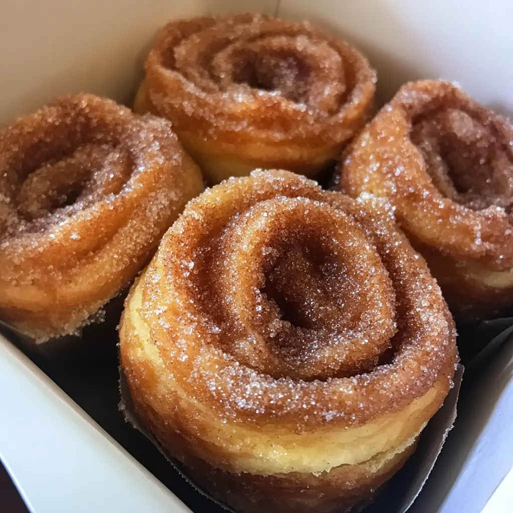 Cinnamon Sugar Cruffins