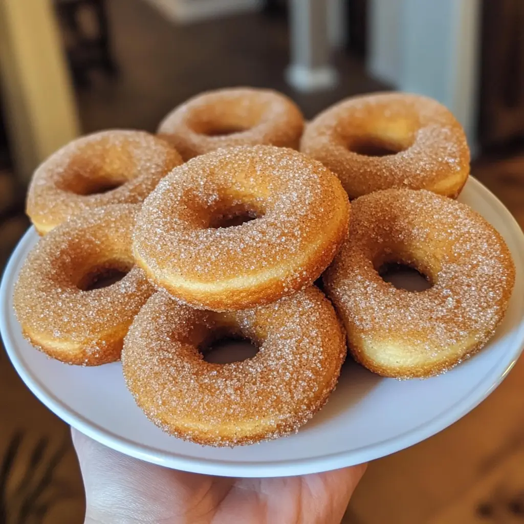 Spiced Apple Cider Donuts