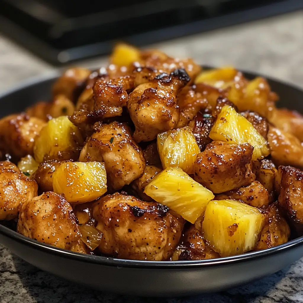 Brown Sugar Pineapple Chicken