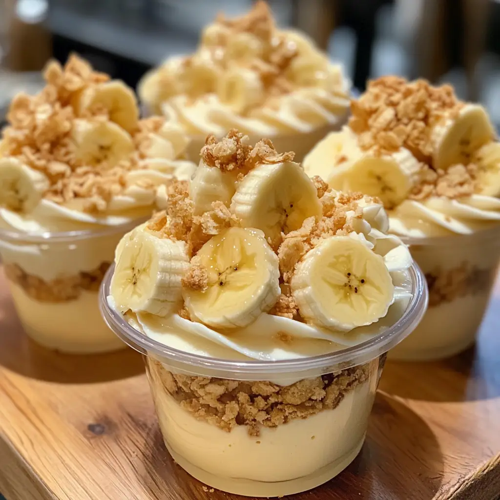 Banana Pudding Dessert Cups