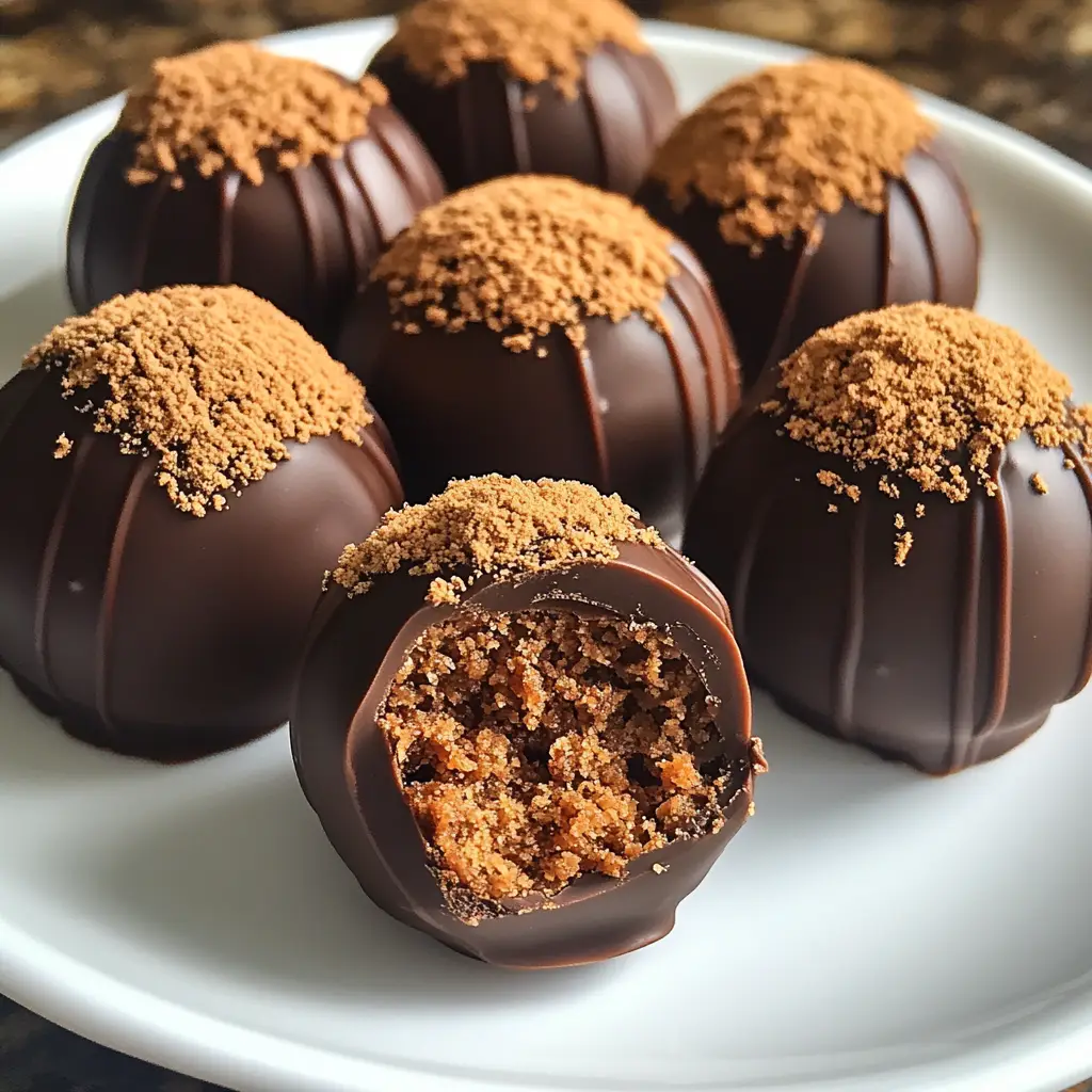 Biscoff Cookie Truffles
