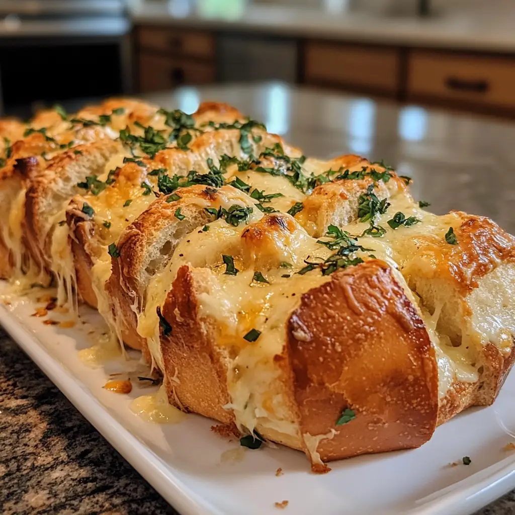 Cheesy Garlic Pull-Apart Bread