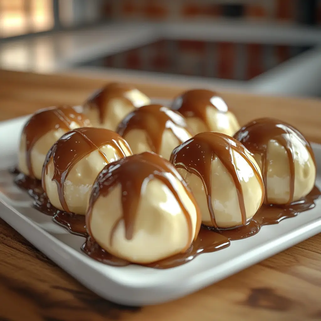 Caramel Cheesecake Balls