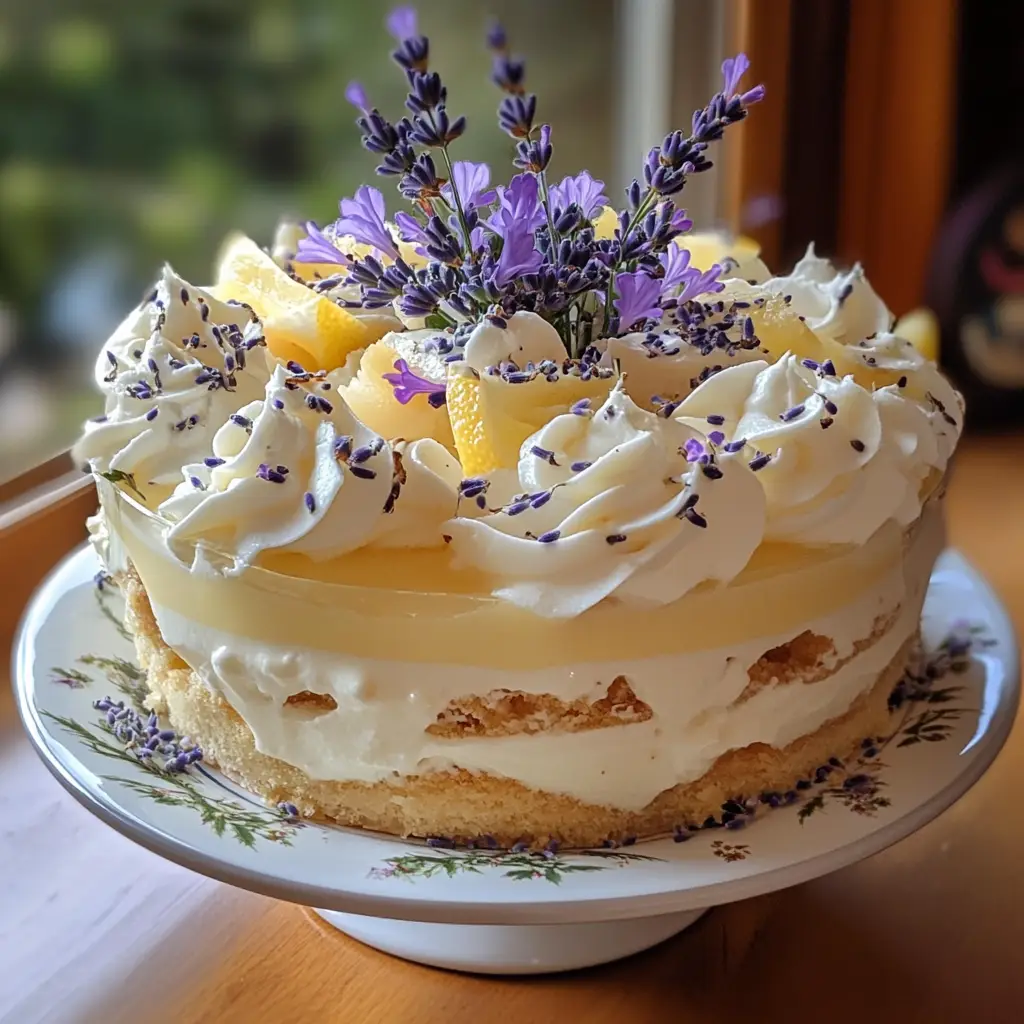 Lavender Lemon Trifle