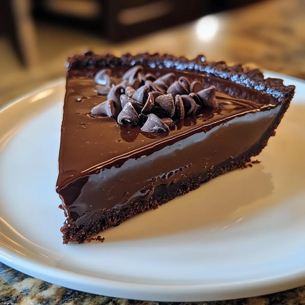 Black Cat Chocolate Tart
