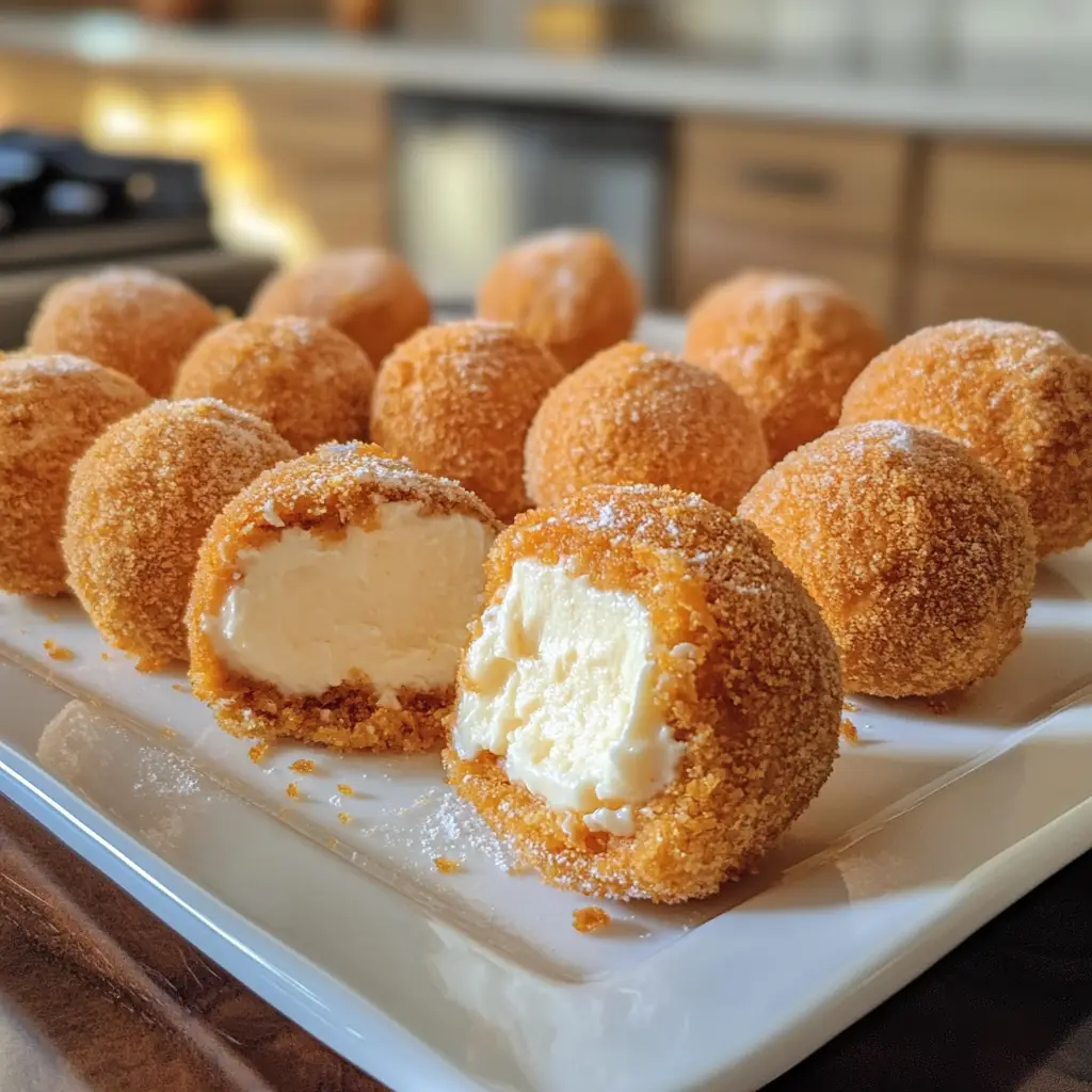 Pumpkin Cheesecake Balls