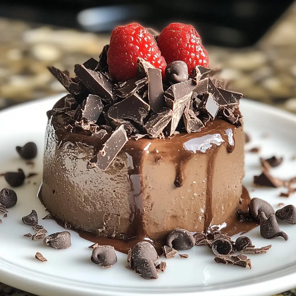 Ghostly Chocolate Mousse