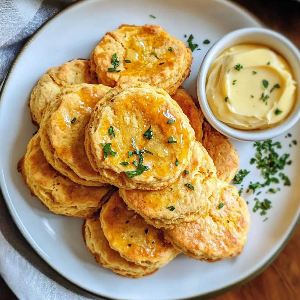 Sweet Potato Biscuits with Honey Butter