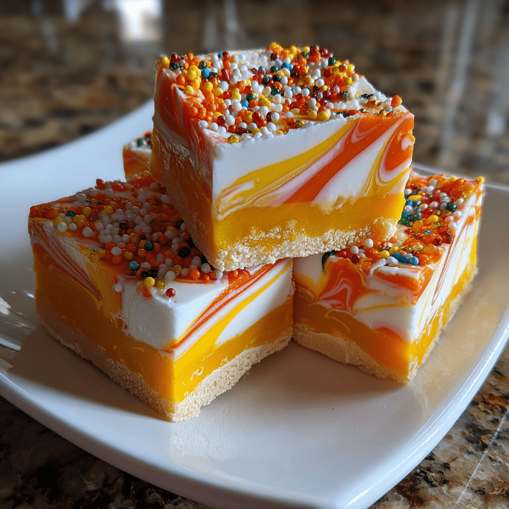 Candy Corn Swirl Fudge: Delight in a Sweet Treat!