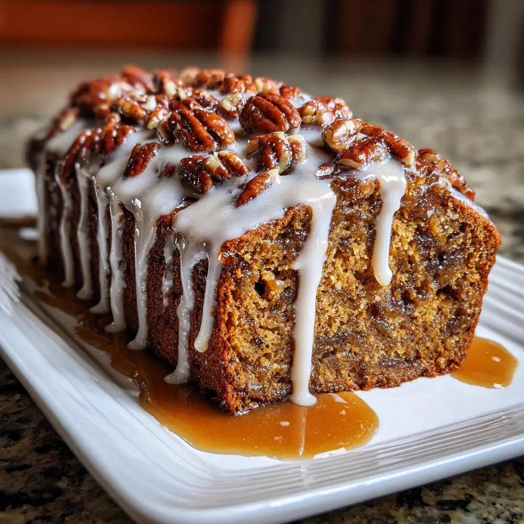 Maple Pecan Pumpkin Bread