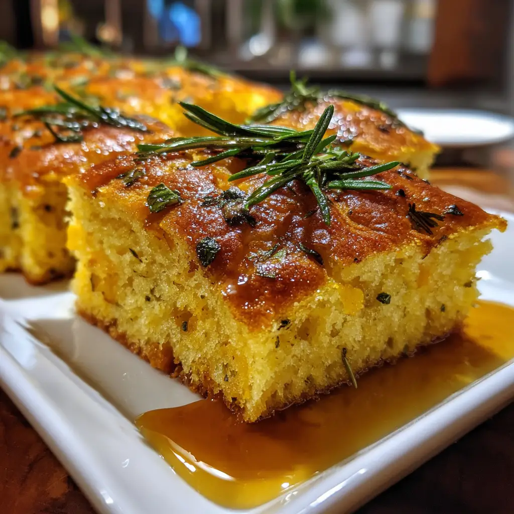 Pumpkin Herb Focaccia