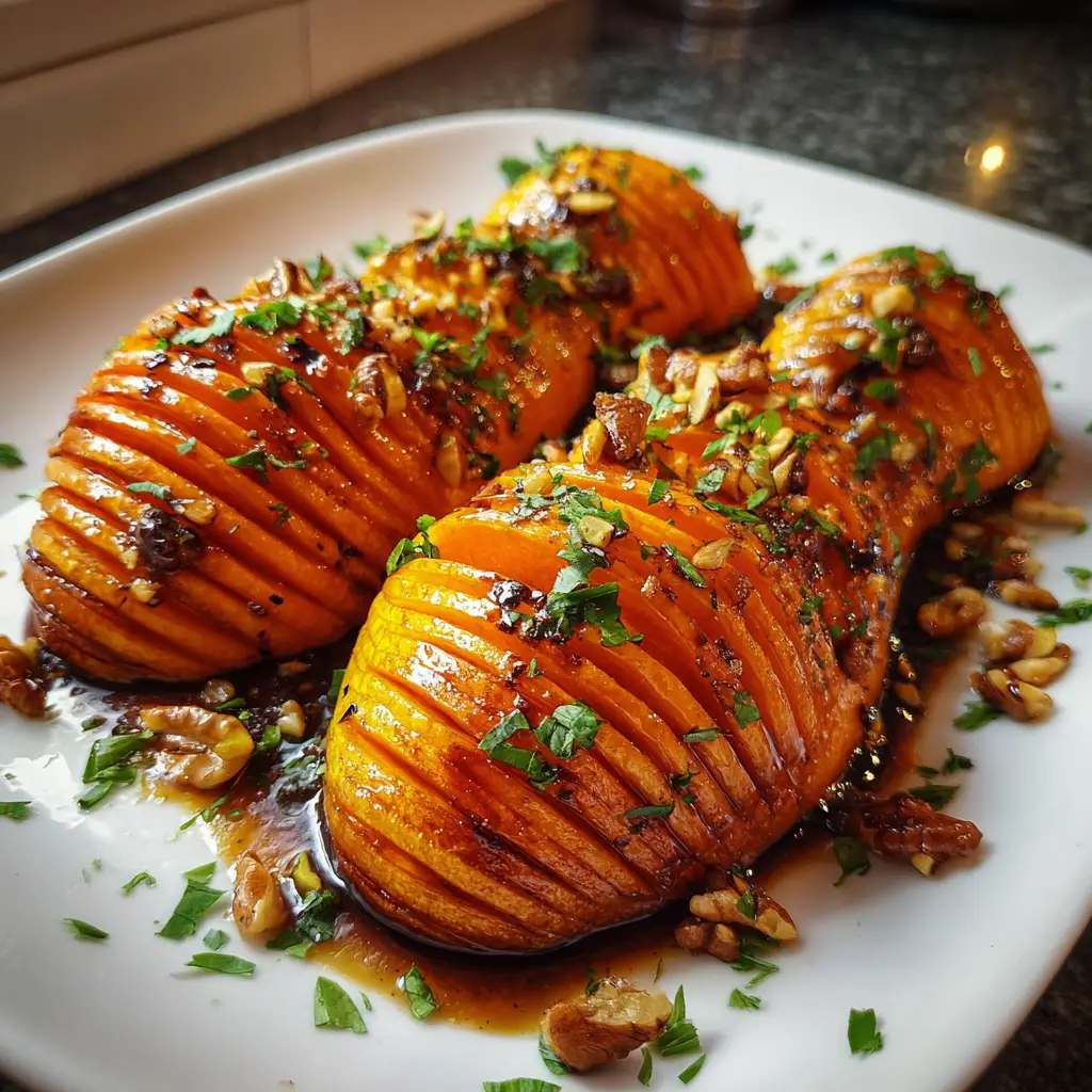 Hasselback Butternut Squash