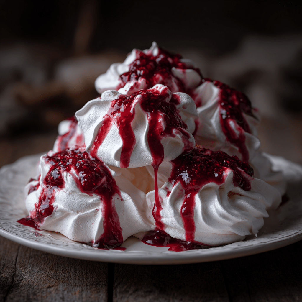 Ghostly Meringue Cookies: Delightfully Spooky Treats!