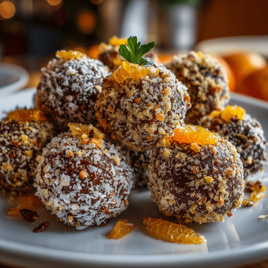 Juicy Orange Chocolate Christmas Truffles you can’t resist!