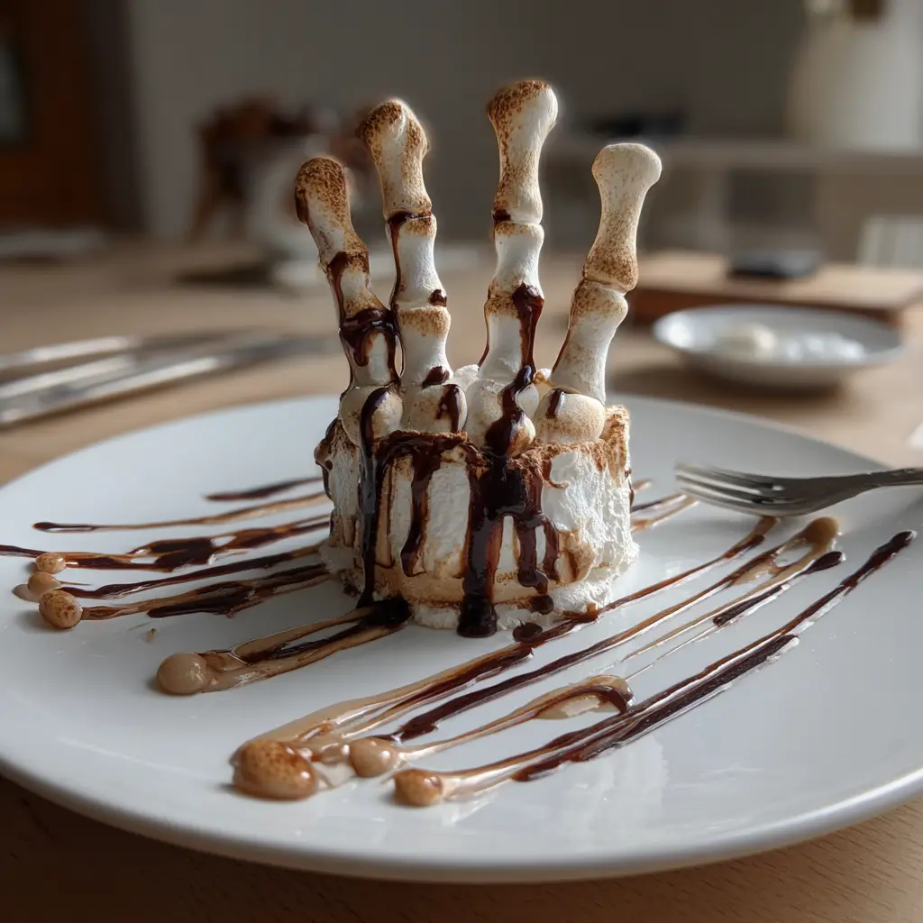 Skeleton Bone Meringue Sticks