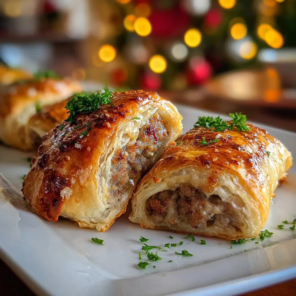 Christmas Sausage Rolls Holiday Flavors