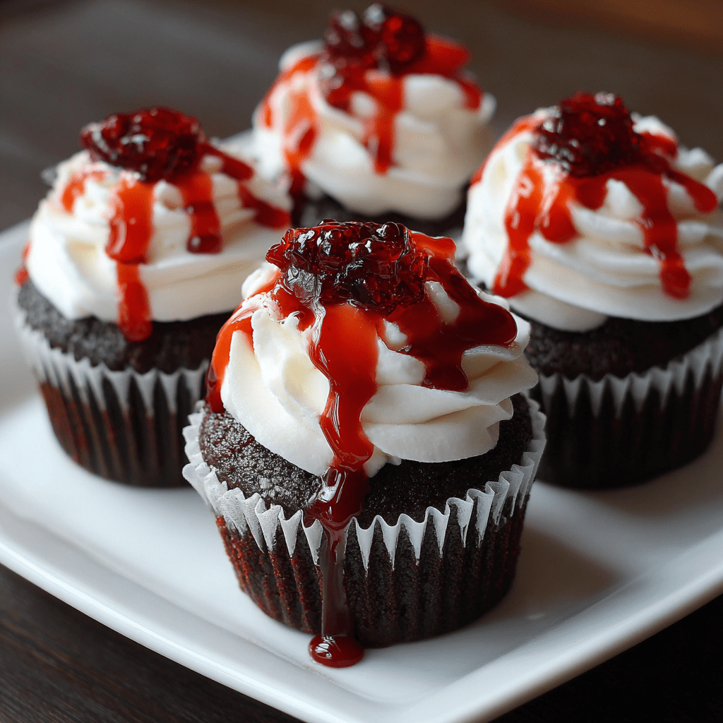 Halloween Vampire Bite Cupcakes Are Spooktacular Delights!