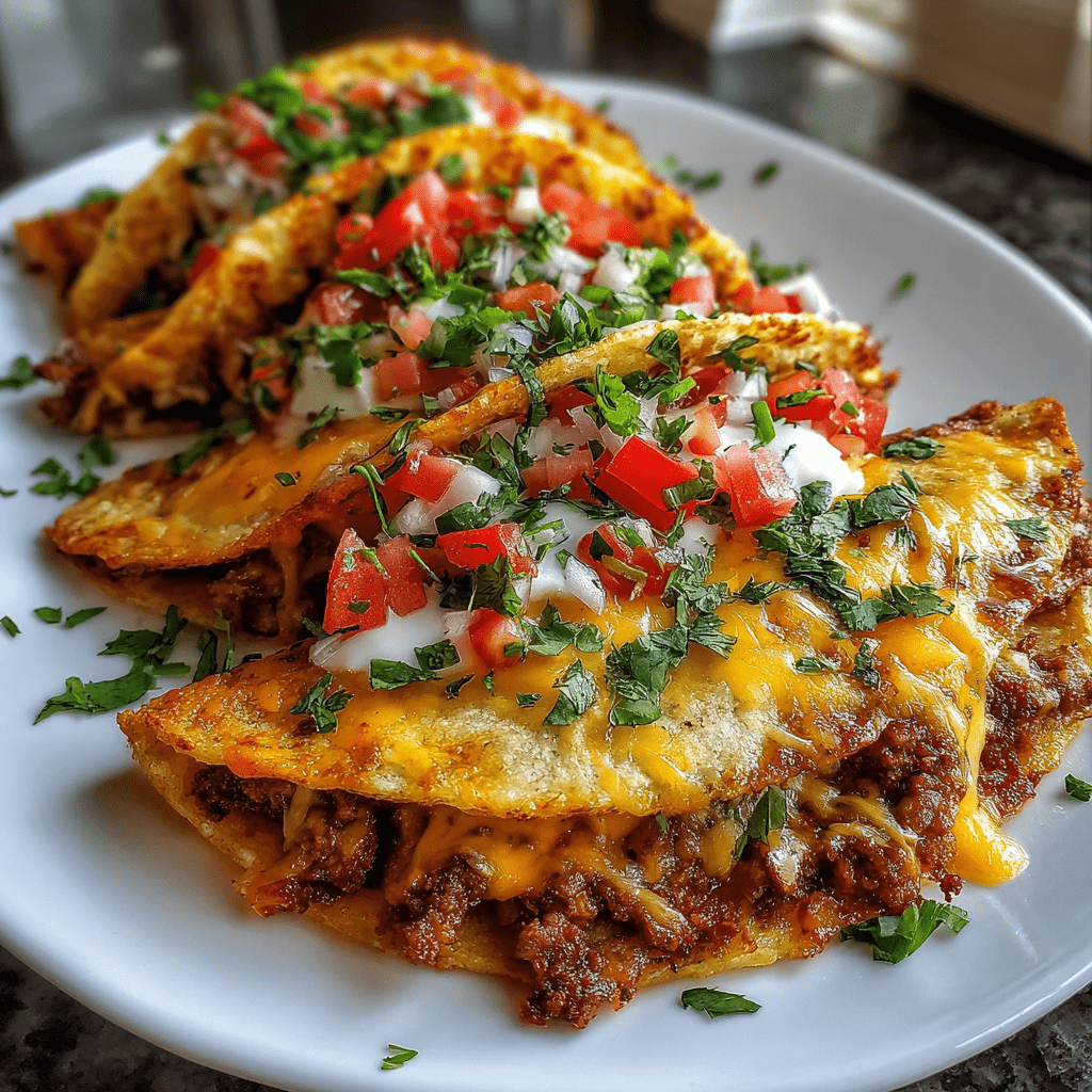 Oven-Baked Cheesy Tacos: A Delicious Family Favorite!