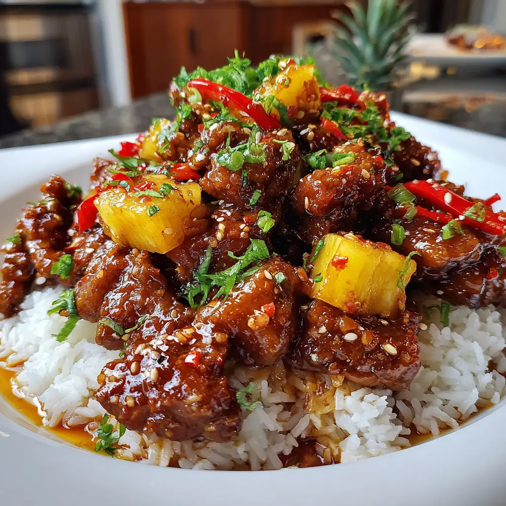 Pineapple Pork Slow Cooker