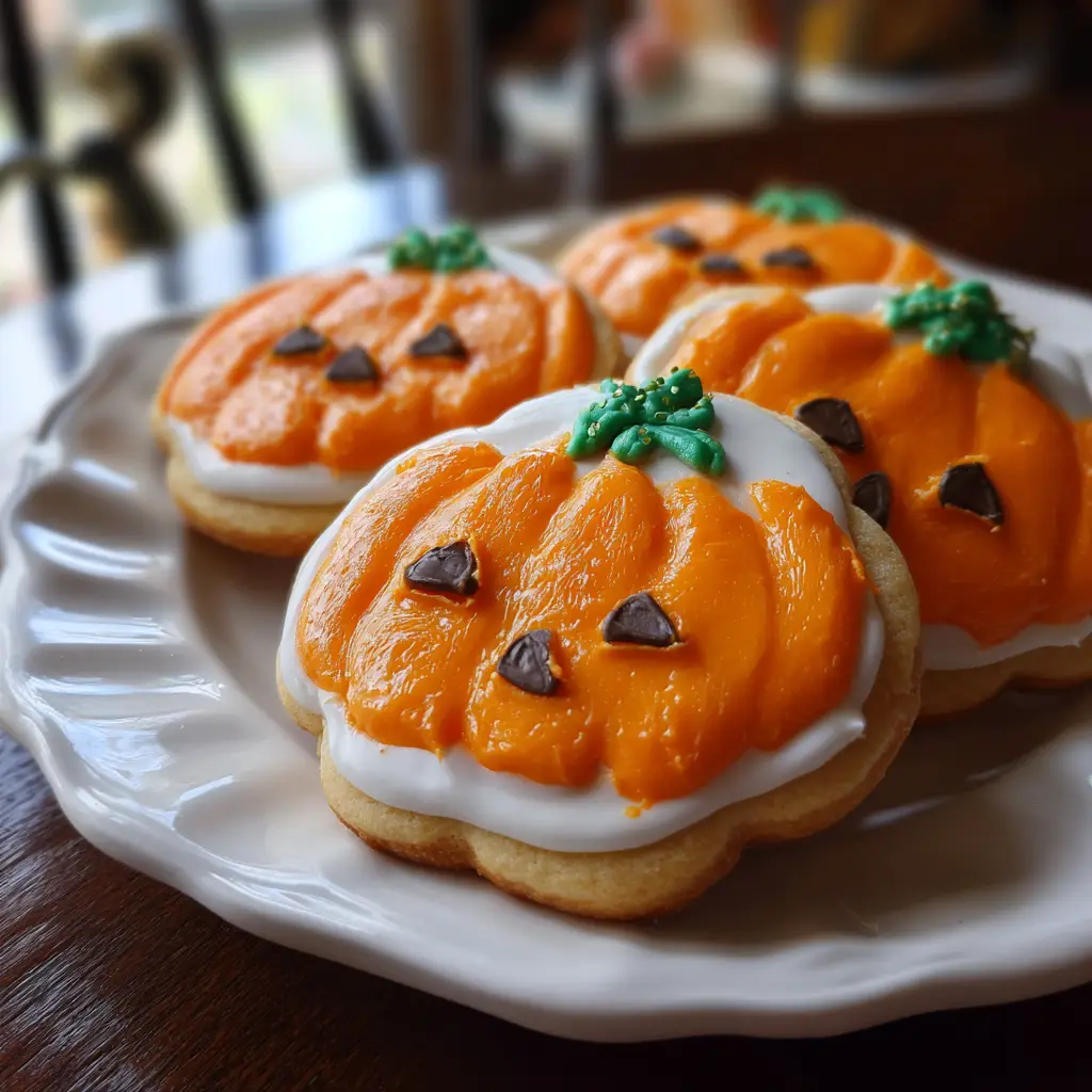 Jack-O’-Lantern Sugar Cookies