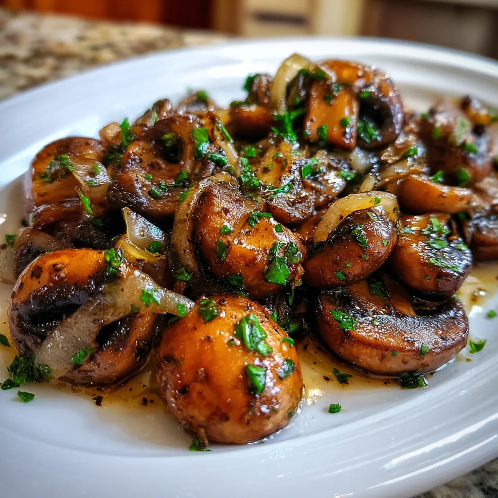 Sautéed Mushrooms and Onions