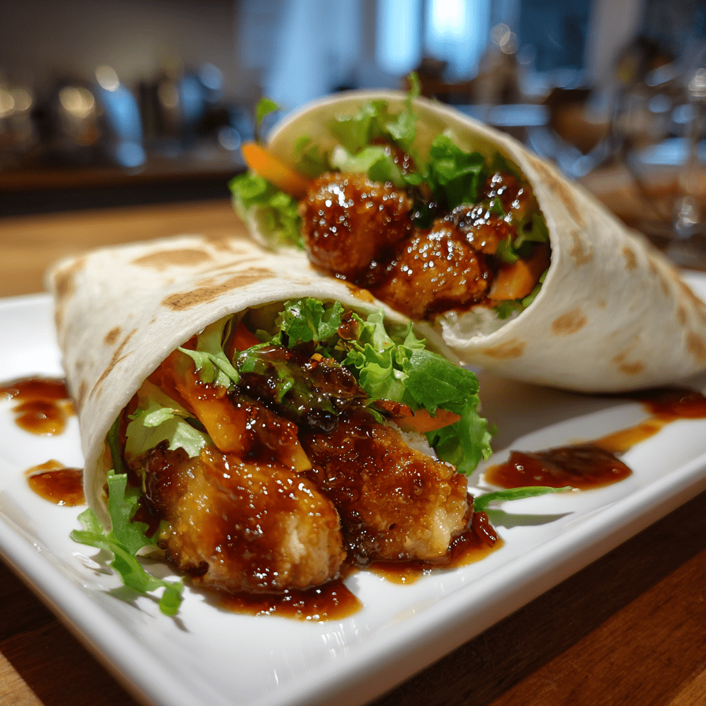Sweet Chili Chicken Wraps: A Must-Try Recipe Today!