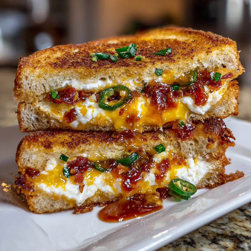 Jalapeño Popper Grilled Cheese