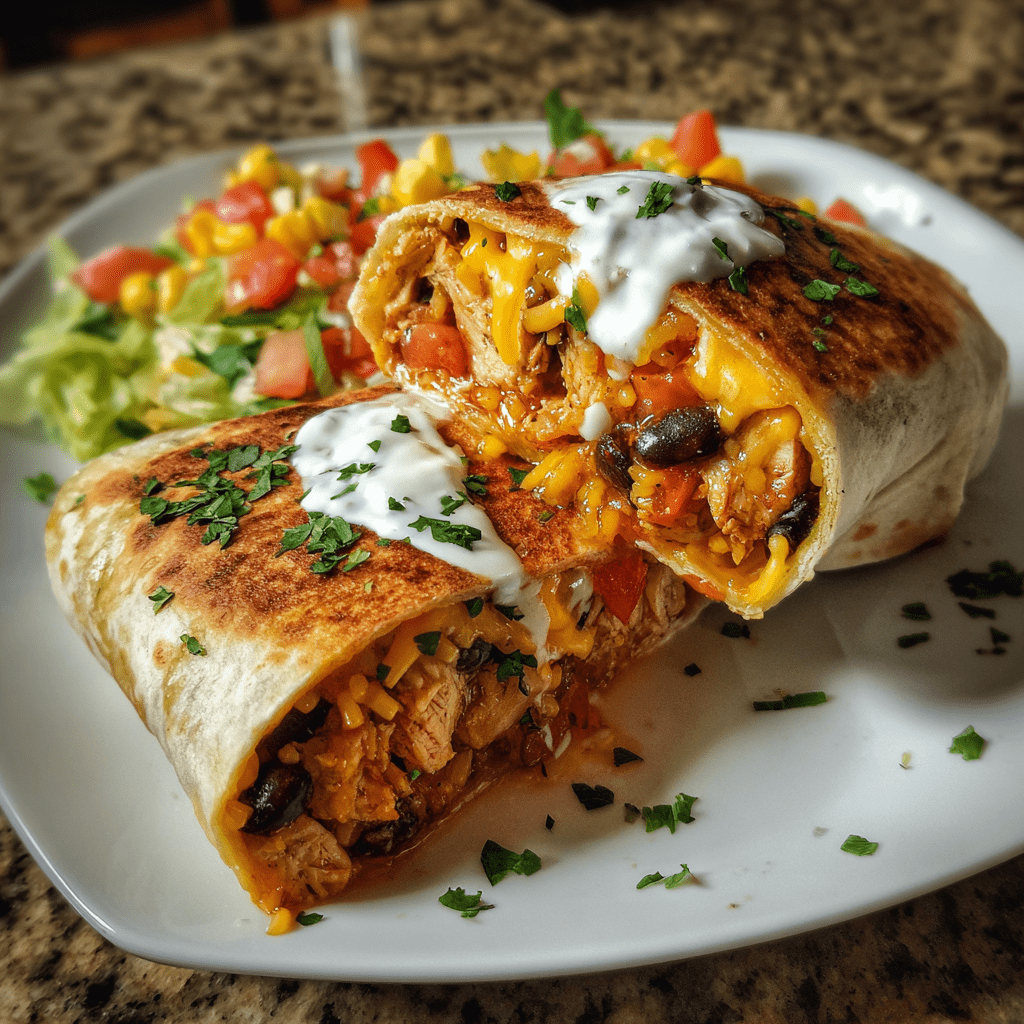 Cajun Black Bean Chicken Burritos You Can’t Resist!