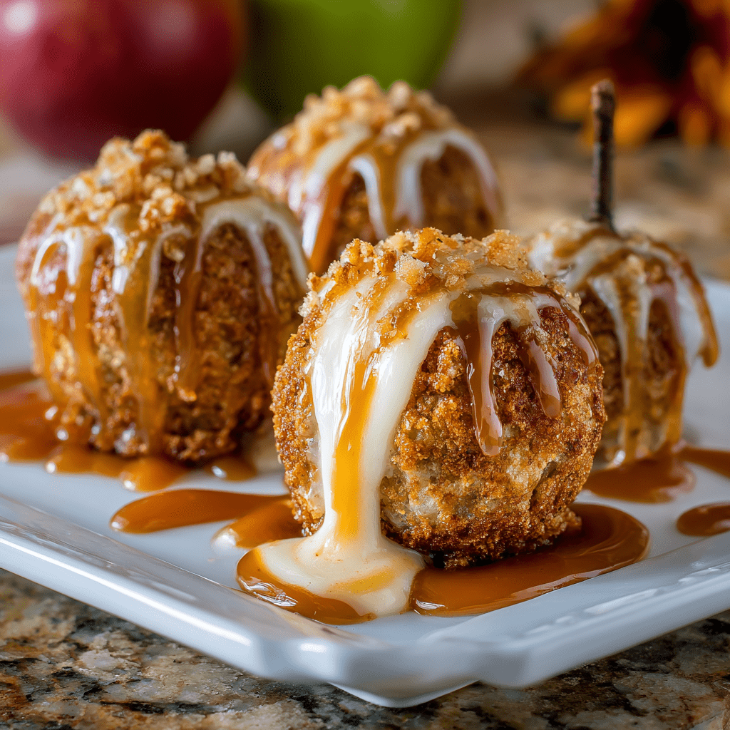 Mouthwatering Caramel Apple Pie Bombs You Can’t Resist!