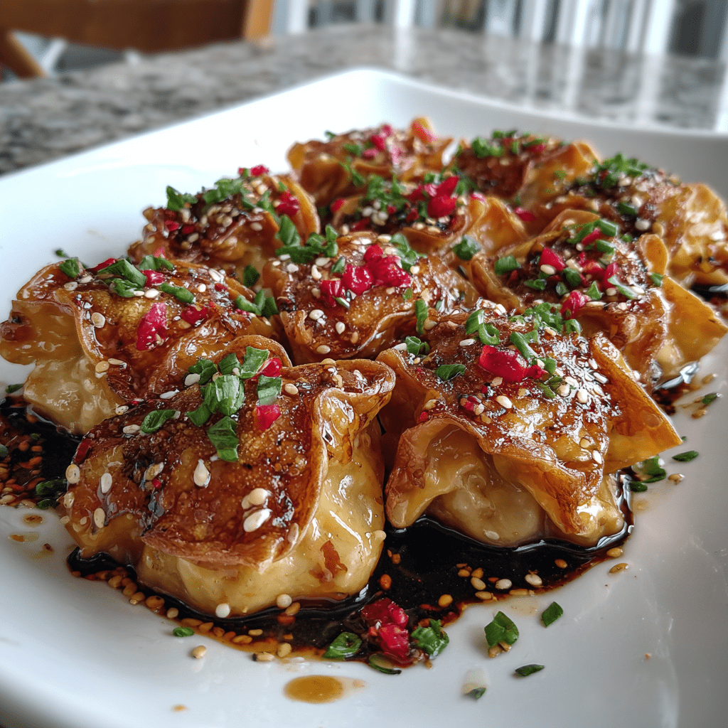 Sweet Chili Feta Stuffed Wonton Rolls You’ll Love!