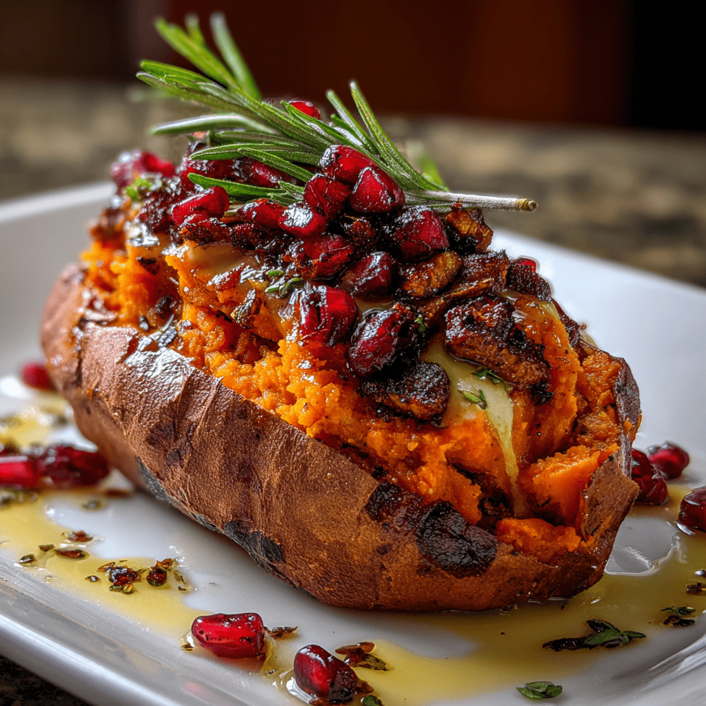 Apple Spiced Stuffed Sweet Potatoes: A Cozy Fall Delight!