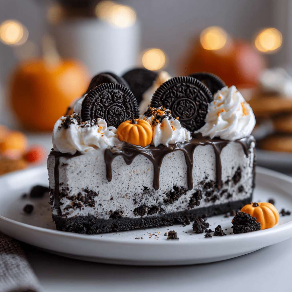 Halloween Oreo Cheesecake Fluff is a must-try dessert!