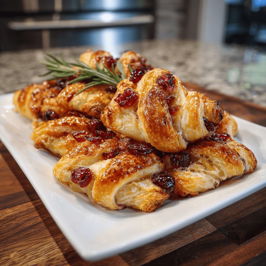 Cranberry Brie Puff Pastry Twists: A Delicious Treat!