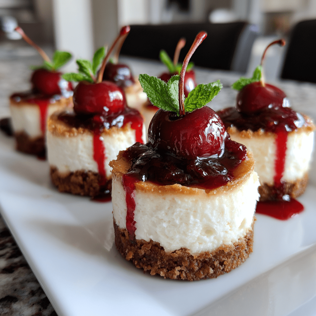 Mini Cherry Cheesecakes: A Delicious Treat You Must Try!