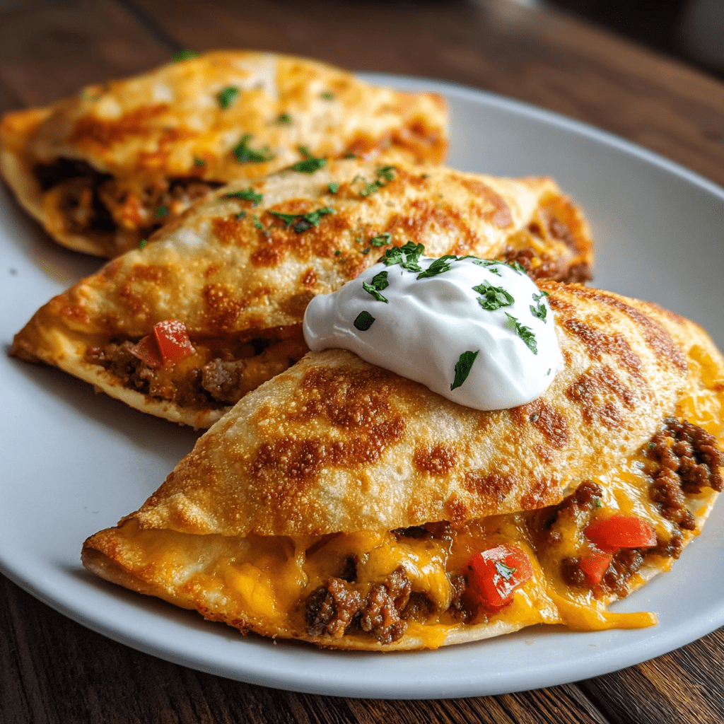 Cheesy Taco Pockets: A Delightfully Easy Recipe!
