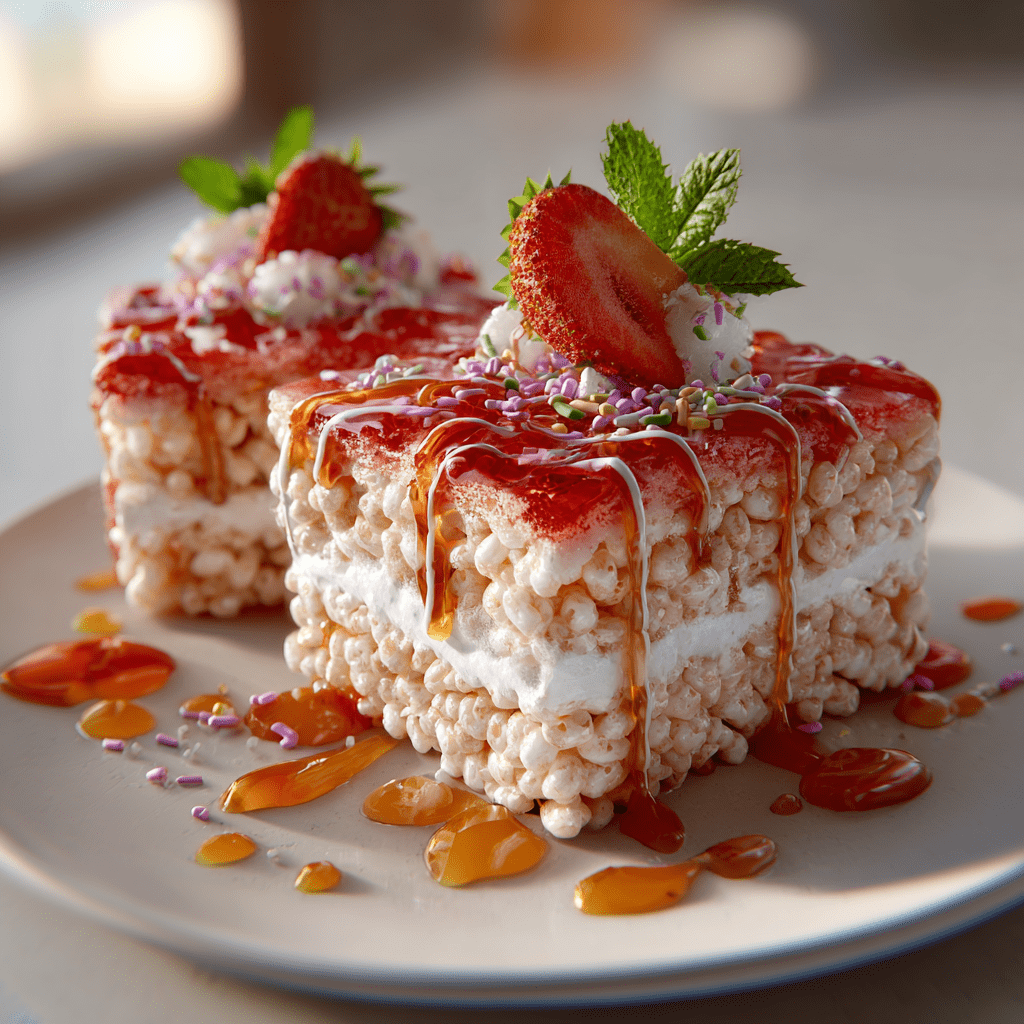 Sprinkle Rice Krispie Treats: A Delightful Twist!