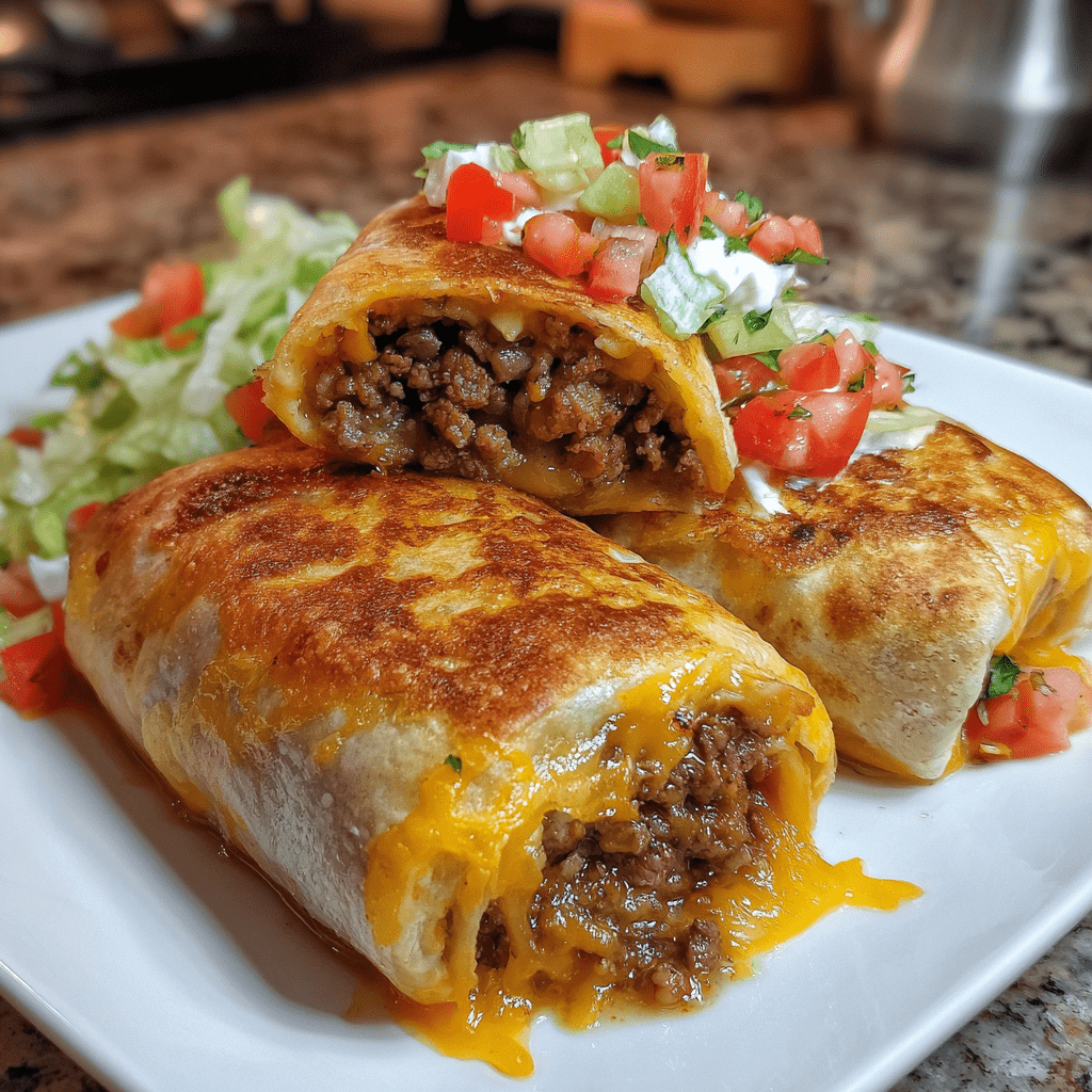 Beef and Cheese Chimichangas Recipe: A Flavorful Delight!