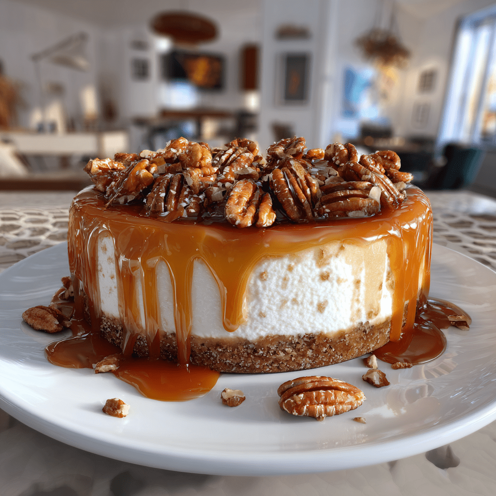 Caramel Pecan Turtle Cheesecake: Indulge in Bliss Today!