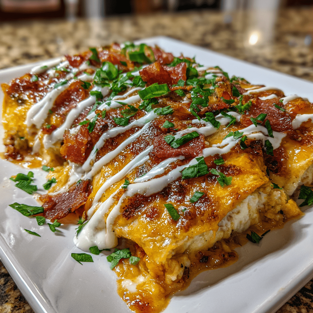 Jalapeño Popper Cheesy Chicken Enchiladas that Wow!