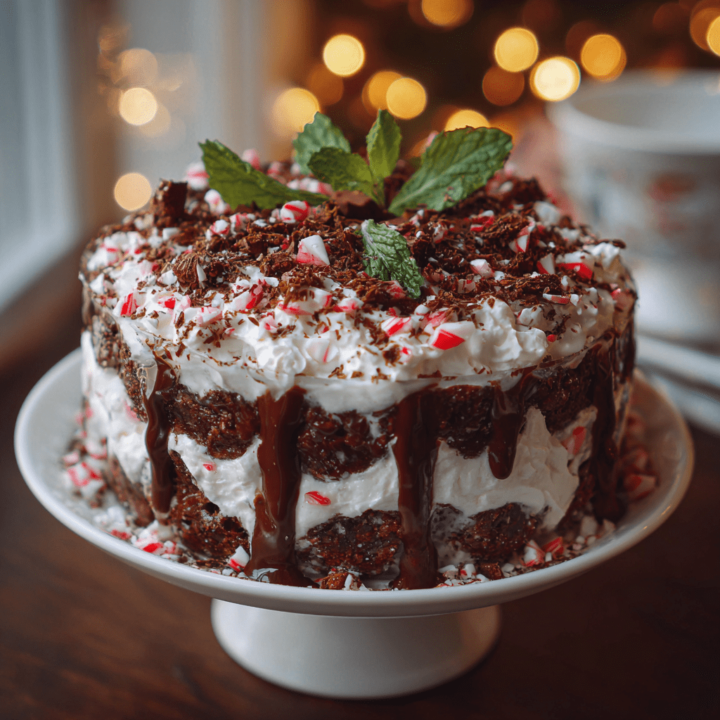 Peppermint Brownie Trifle: A Festive Delight Awaits!