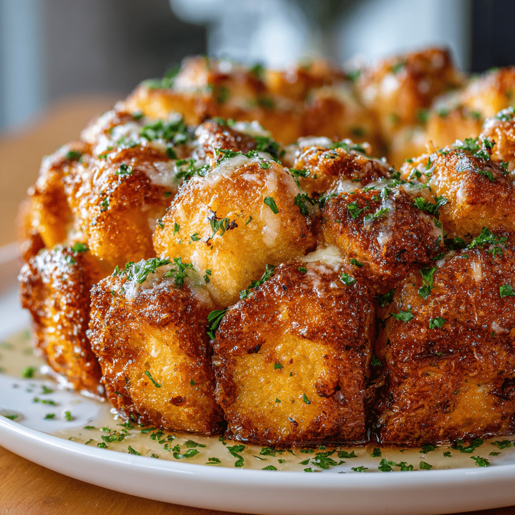 Garlic Parmesan Monkey Bread: A Tasty Twist Awaits!