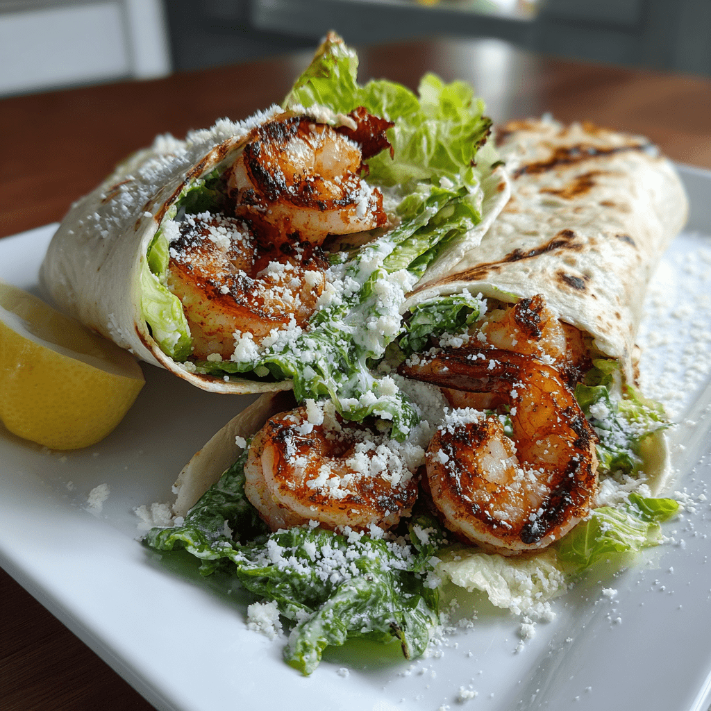 Grilled Shrimp Caesar Wraps That Will Elevate Your Lunch!