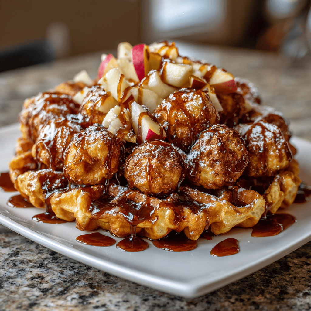Apple Fritter Waffle Donuts: A Delightful Twist Awaits!