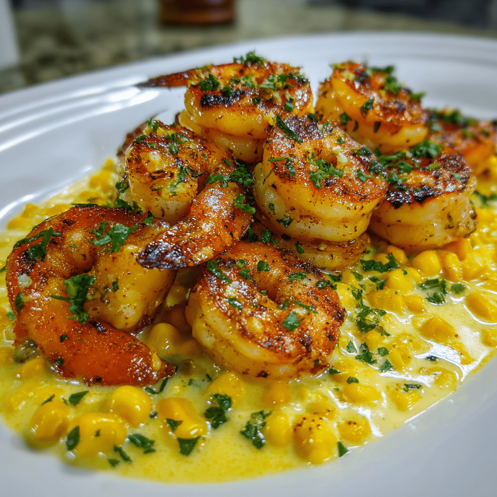 Shrimp and Creamed Corn: A Delicious Dinner Delight!