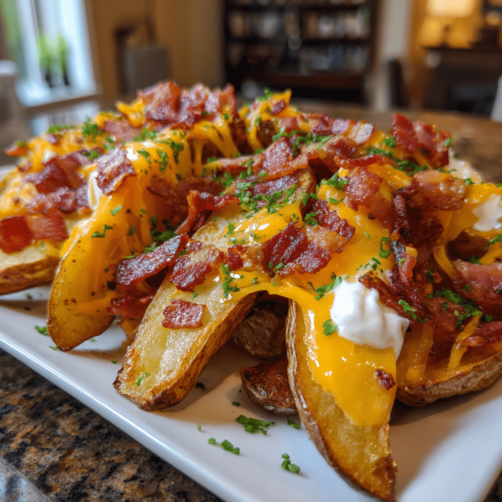 Cheddar Bacon Potato Wedges: A Tasty Must-Try Recipe!