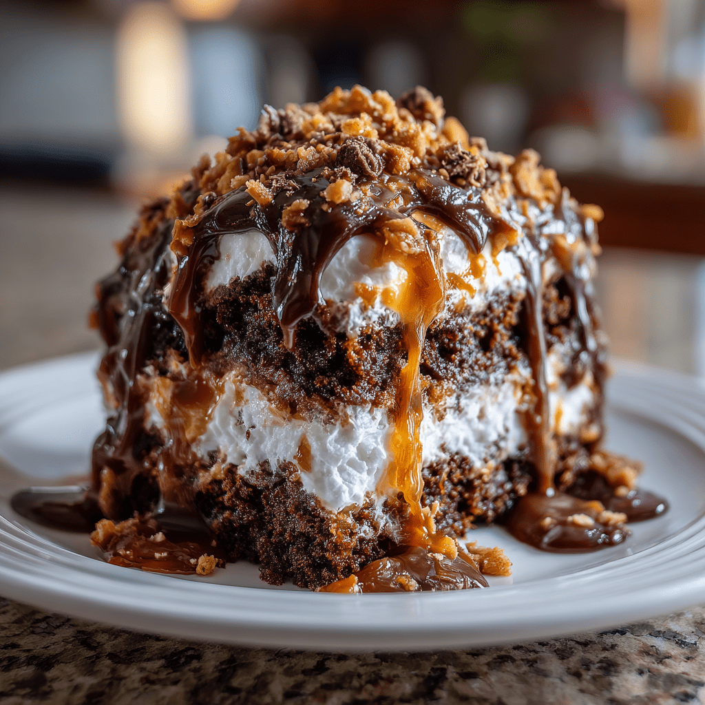 German Chocolate Earthquake Cake: A Sweet Surprise Awaits!