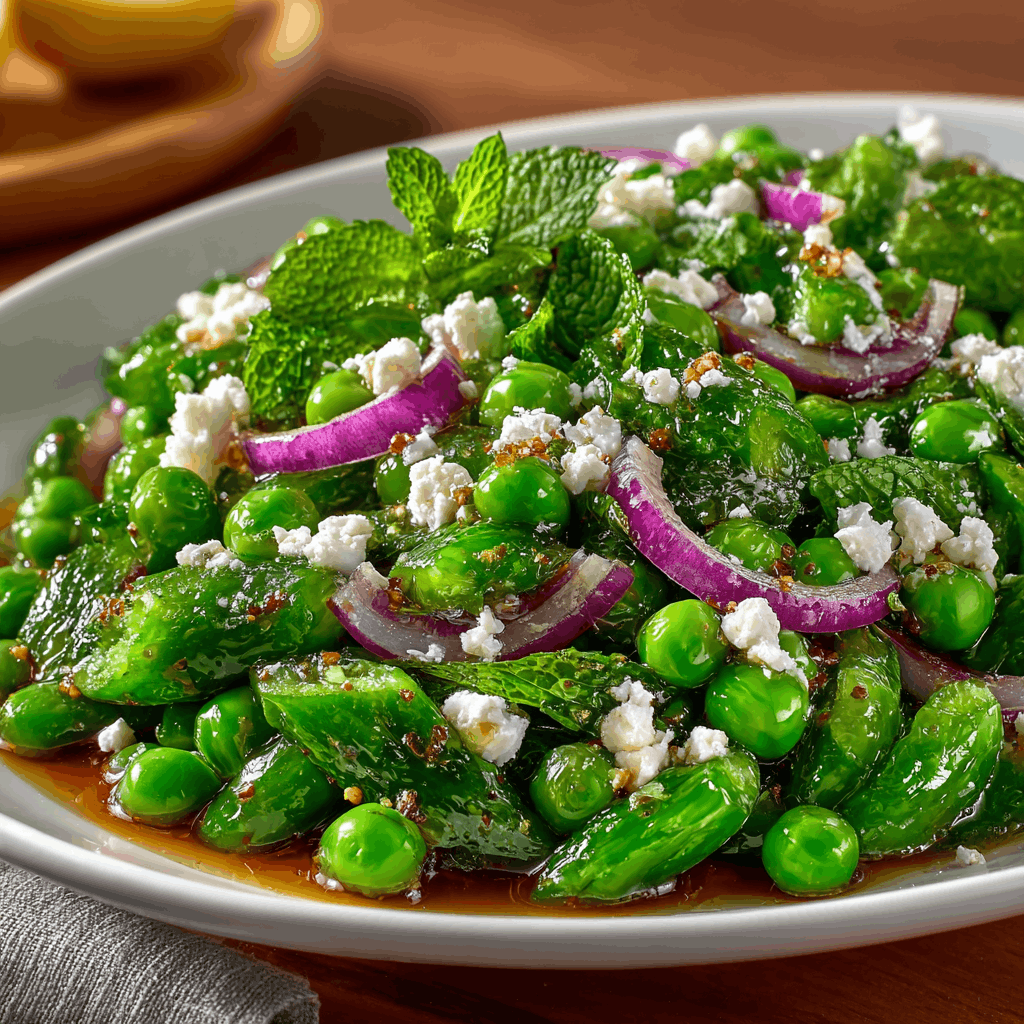 Spring Pea and Mint Salad: A Refreshing Taste Delight!